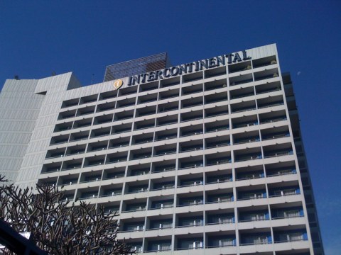 Fachada do Hotel Intercontinental Rio